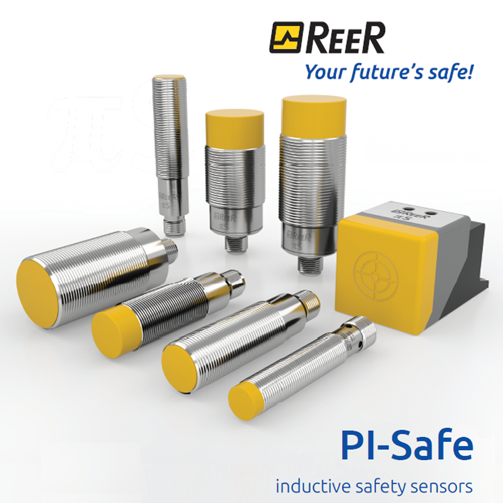 1293007 REER PROXIMITY INDUCTIVE SENSOR, SQUARE, ENABLE ZONE 10/15MM, F/NF MOUNT, 2 OSSD OUTPUTS(PI SQ F-NF)